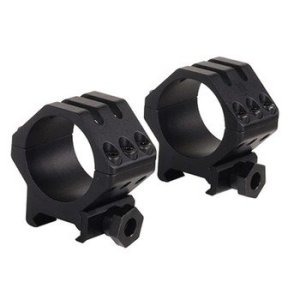 Weaver 48355 6-Hole Tactical Scope Rings 30mm Low Matte Black