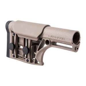 Luth-AR MBA-1F AR15/AR10 Rifle Length Fixed Stock Flat Dark Earth
