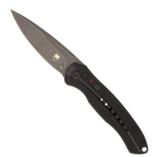 Cobratec BLKDIABLOAUTO Diablo 3.5" Drop Point Knife Black