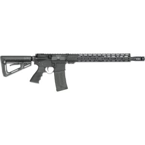 Rock River Arms LAR-15M Tactical Carbine 458 Socom 16" Barrel Anodized Black Hogue Grip RRA 2-Stage Trigger NSP2 Collapsible Stock 15" M-LO