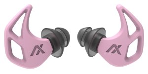AXIL X20-PINK Earplugs Soft Pink 3 Silicon Tips 2 Foam Tips Case Included