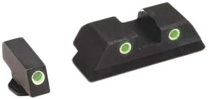 AmeriGlo GL113 Classic Tritium Sight Set for Glock Gen 1-5 9mm/.40/.45