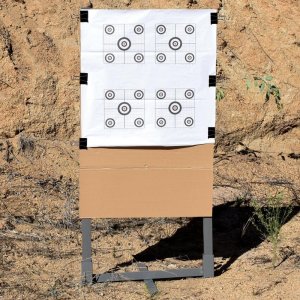 Birchwood Casey BC-2395MTSKIT 24" Metal Target Stand Kit Gray