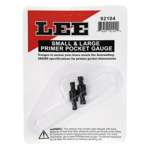 Lee Precision Primer Pocket Gauge Small Large MPN 92104 Reloading Tool