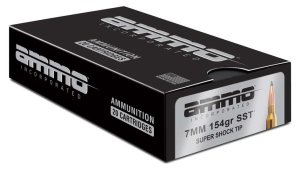 Ammo Inc. Signature 7mm Rem Mag 154gr SST Brass Case Rifle Ammo 20 Rounds
