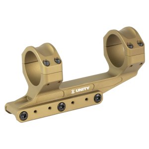 Unity Tactical RKE-S34154F Scope Mount 34mm 1.54" Picatinny FDE Anodized