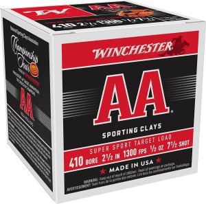 Winchester AASC417 410 Gauge 2.5 in 1/2 oz 1300 fps 7.5 Shot 25 Rounds