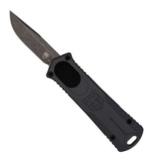 CobraTec CBT CALI 952 Black D2 Drop Point Auto Knife