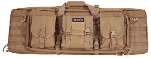 GPS DRC36FDE Double Rifle Case 36 In Flat Dark Earth 600D Polyester
