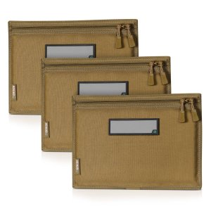 Savior Equipment Pistol Sleeve For Specialist Range Bag- 3 Pack- Dark FDE