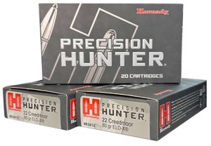 Hornady Precision Hunter 22 Creedmoor 80gr ELD-X 20 Rounds 83412