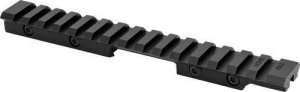 Warne 7757M Mountain Tech CZ 457 11mm Picatinny Rail Adapter 15MOA Matte