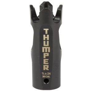 Battle Arms BAD-THUMPER-30-BN Muzzle Brake, 308/762, Nitride, 5/8x24, Black