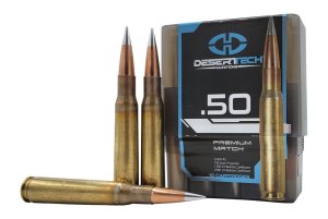 Desert Tech DTM 50 BMG 750gr Rifle Ammunition 10 Rounds