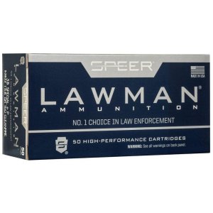 Speer Lawman Clean-Fire Handgun Ammunition .38 Spl(+P) 158gr TMJ 900 fps