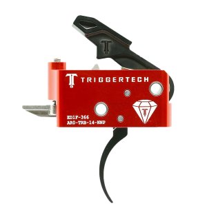 TriggerTech AR0TRB14NNP Diamond Two-Stage AR-15 Trigger 1.5-4 lbs Black