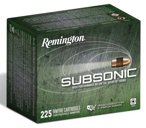 Remington 21249 22 Long Rifle 40 Grain Copper Plated Hollow Point 225 Round