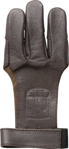 Bear Archery ASG101XL Leather 3-Finger Shooting Glove Ambidextrous XL