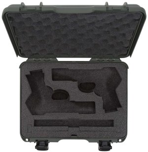 Nanuk 910CLASG6 Olive Waterproof Pistol Case Foam Padding 1081