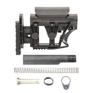 Luth-AR MBA-3K-M AR-15 Buttstock w/Buffer Assembly, Black, 18.5 oz