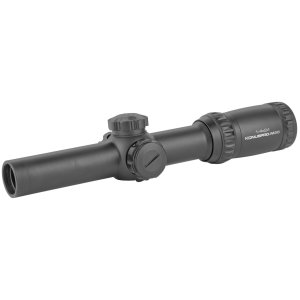 Konus USA KonusPro M-30 1-4x24mm Illuminated Red/Blue Circle Dot Rifle Scope, Robust 30mm Tube, Fast Focus, Tactical Turrets, Flip-up Covers Included