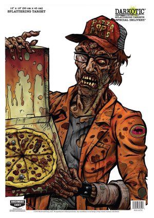 Birchwood Casey Darkotic/Zombie Dirty Bird Target 12"X18" Special Delivery