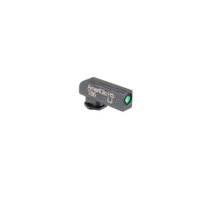 AmeriGlo GL-412-165 Tritium Front Sight for Glock Green Black Outline