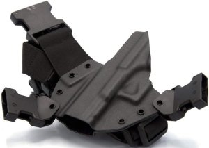 GUNFIGHTERS G20O 010112 Glock 20 21 40 Black Chest Holster