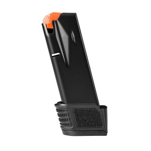 FN Reflex Magazine 9x19mm 15 rd. Black Steel Base Plate