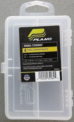 Plano 3448-40 StowAway 4-Compartment Utility Box