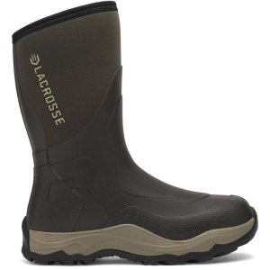 LaCrosse 336880-13 Alpha Agility Field Boots Brown 13 Waterproof 12"