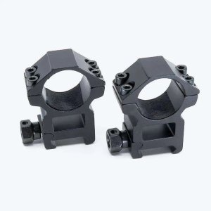 Riton Optics X1H 1 In High Profile Scope Rings 6061-T6 Aluminum Black