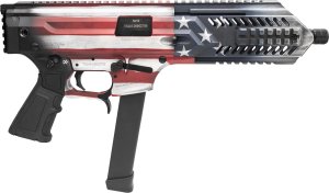 GFORCE ARMS BLADE8-USA 9MM 33+1 6 4140 Steel American Flag Cerakote
