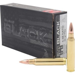 Hornady 81263 Black Target/Varmint 5.56x45mm NATO 62 gr FMJ 20/Bx 10/Cs