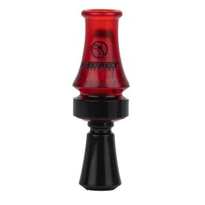 Rock Ridge Outdoors CU6882 Double Reed Duck Call Acrylic 8 In Hand-Tuned