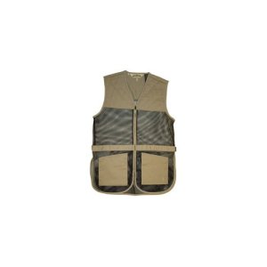 Bob Allen Tactical 21442 Full Mesh Dual Pad Shooting Vest Khaki XL