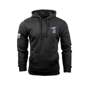 Nine Line BELTFED-DT6100 Black Hooded Sweatshirt L