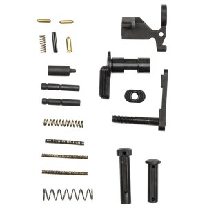 RISE Armament Black AR-15 Lower Parts Kit - Minus Trigger