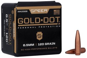 Speer Gold Dot 264120GDB 264 Cal 120gr Bonded Soft Point 50 Box .26