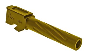 Rival Arms RA20G201E 9mm Barrel Gold PVD 4.02" for Glock 19 Gen3-4