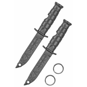KA-BAR Knives Emergency Whistle Keychain Black