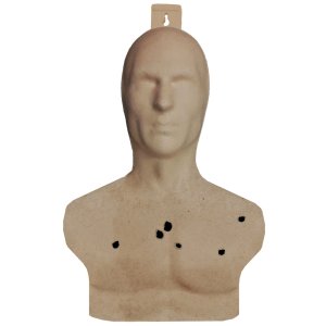 Birchwood Casey 3DTGT3PK 3D Silhouette Target Tan 3 Pack Recycled Material
