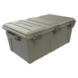 MTM ACRG18 Ammo Crate Utility Box Army Green, 52 Qt, Stackable Design