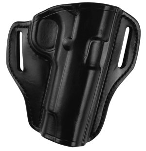 Bianchi 57 Remedy Small Right Hand Holster Black Leather 1