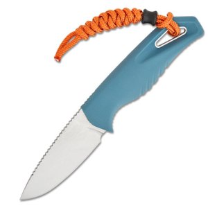 Benchmade 18050 Intersect 2.68" CPM MagnaCut Blue Santoprene Stonewash