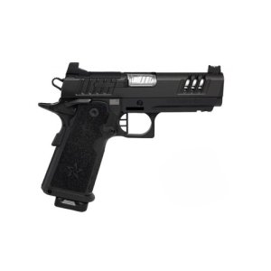 Staccato 2011 C, 9mm, 4.0 Barrel, 2 Magazines, Full Size Grip, Optics Ready, DLC Slide & Barrel, Flat Trigger, Pistol
