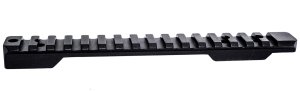 Weatherby Vanguard Picatinny Rail - High-Grade Alloy, Hard-Coat Anodized