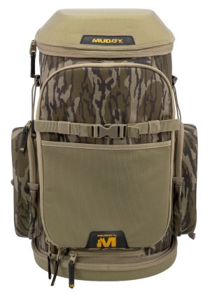 Muddy Outdoors Pro Treestand Pack MO Bottomlands Camo Gear Hauler