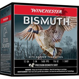 Winchester Bismuth Waterfowl Ammo 12 Gauge 3" #1 Shot 1-3/8 Oz