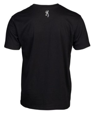 Browning SS T-SHIRT HT BUCKMARK BLACK (UPC 502248)